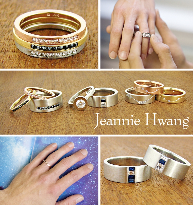 Jeannie Hwang Wedding Rings and Engagement Rings