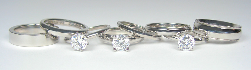 Classic Wedding Rings from Turtle Love Co.