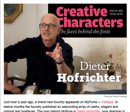 Creative Characters April 2012