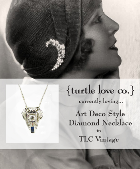 Currently Loving: Vintage Art Deco Style Necklace
