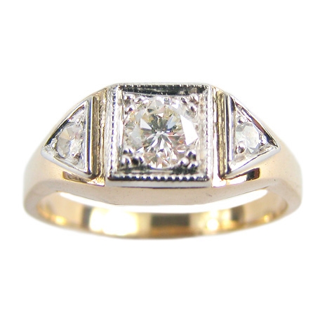 Avery Vintage Diamond Engagement Ring