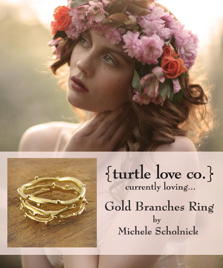 Currently Loving Gold Branches Jewelry
