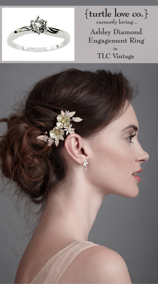 Currently Loving: Ashley Vintage Diamond Engagement Ring