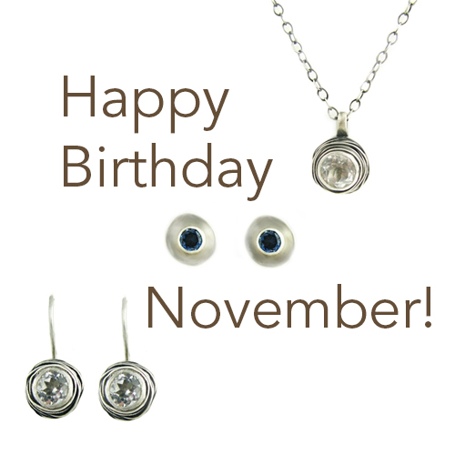 November birthstone Topaz Artisan Jewelry